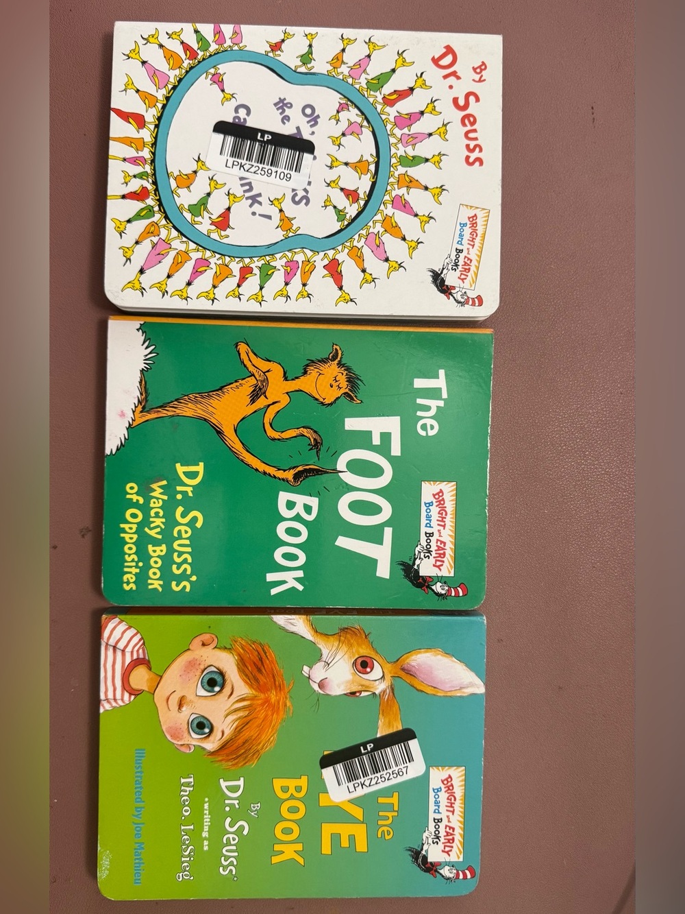 Dr. Seuss Board Book Trio